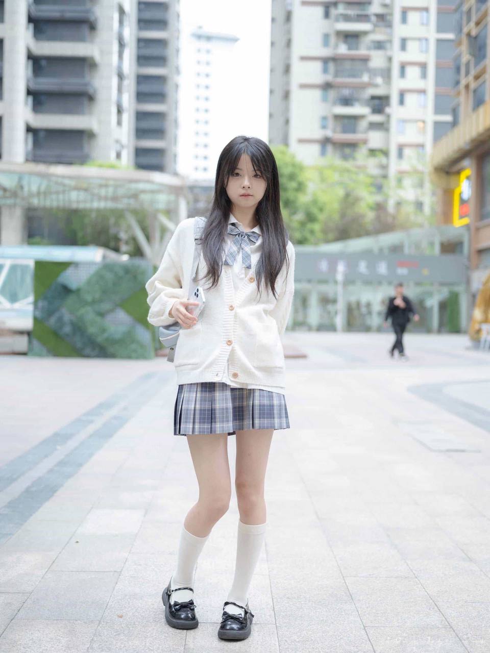 猫耳 白丝 JK 绝对领域《女仆束缚》 1