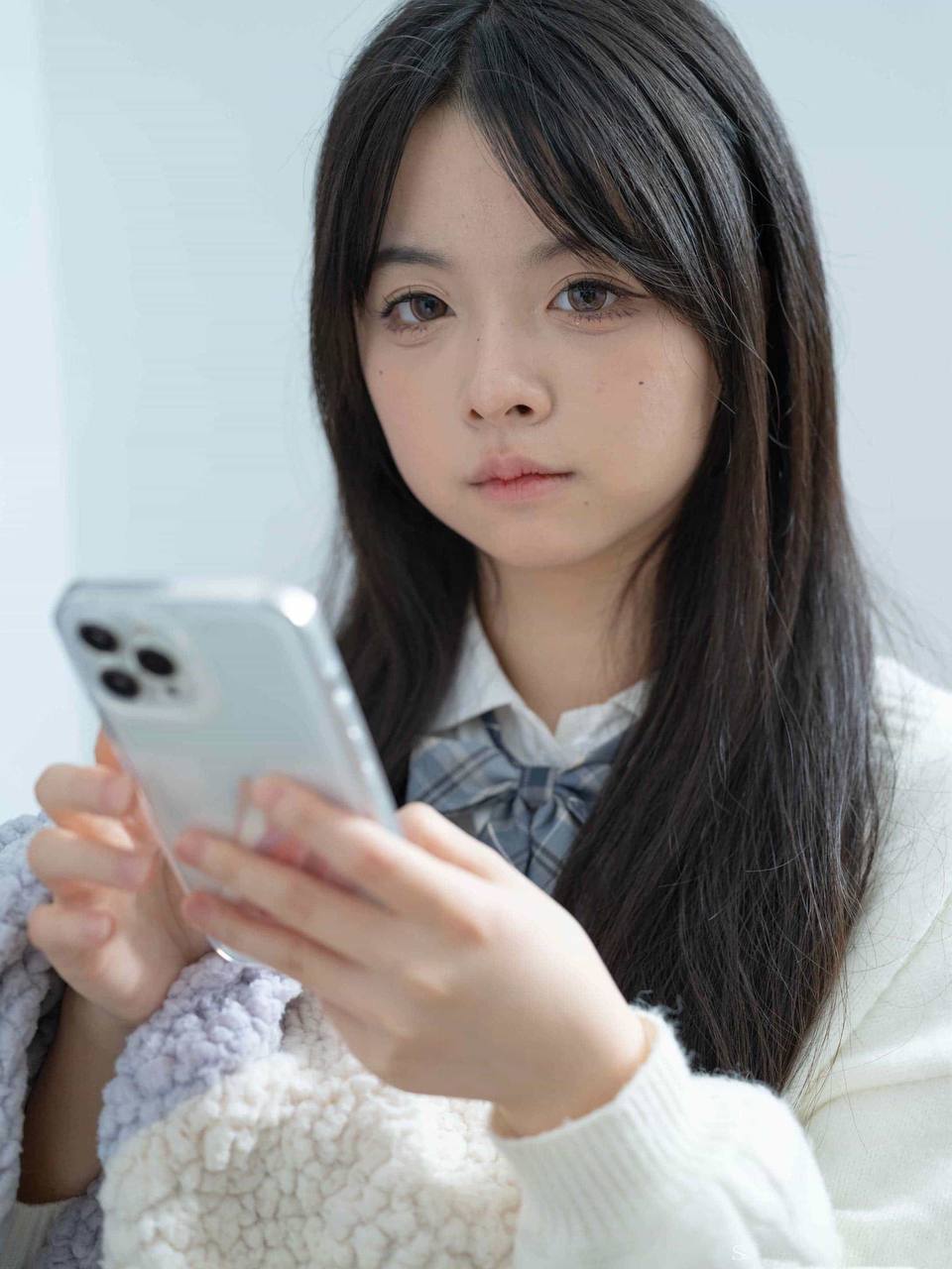 猫耳 白丝 JK 绝对领域《女仆束缚》 2