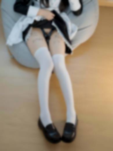 猫耳 白丝 JK 绝对领域《女仆束缚》 4