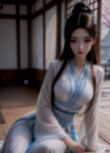 白蛇 小白 AI绘画 3